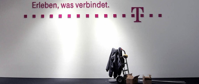 Sie bleibt eine Baustelle, die Deutsche Telekom.  | Foto: ddp