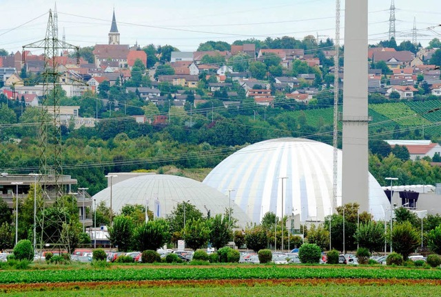 Das umstrittene Atomkraftwerk Neckarwestheim I   | Foto: dpa