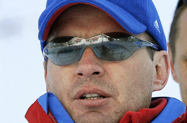 Getrbter Abschied: Skisprungtrainer W...h in Russland keine Perspektiven mehr.  | Foto: dpa
