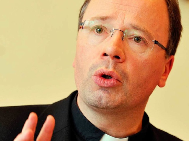 Bischof Stephan Ackermann (46) wird Be...r zur Aufklrung von Missbrauchsfllen  | Foto: dpa