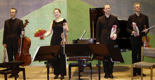Begeisterten Applaus erntete das Faur...inem Konzert im Mllheimer Brgerhaus.  | Foto: Bianca Flier