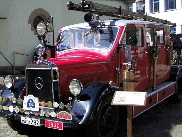 Angesichts solcher Schtzchen werden w...Oldtimer-Freunde ins Schwrmen kommen.  | Foto: BZ