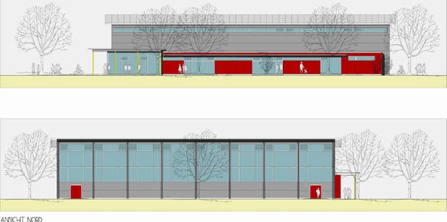 Der Schwerpunkt der Arbeiten ist fr 2...geplant: Seitenansichten der Jahnhalle  | Foto: ortsbauamt