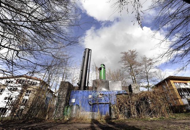 Symbol der Sanierung: Erdaufbereitungsanlage am Dorfbach   | Foto: Ingo Schneider