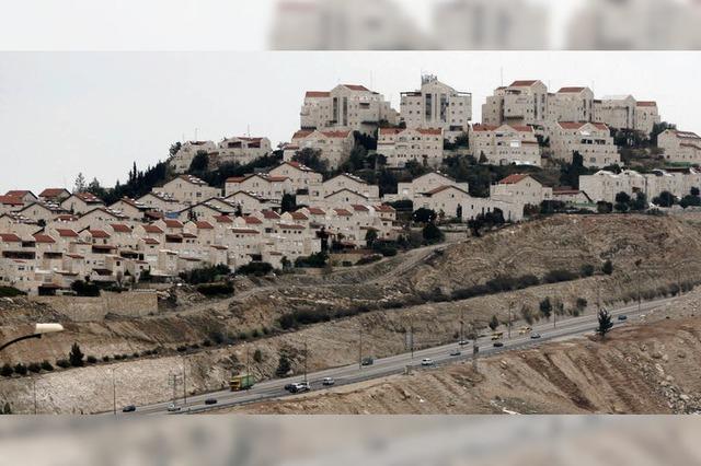 Siedlungen sind kein Teil Israels