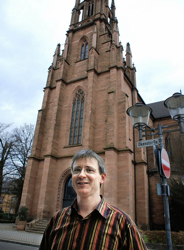 Christian Khlewein-Roloff ist neuer Hausherr der Stadtkirche.   | Foto: Siefke