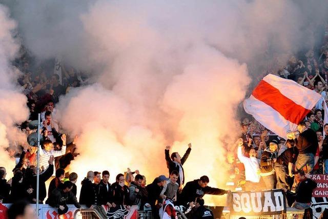 Hooligans: Eintracht-Fans randalieren in Karlsruhe