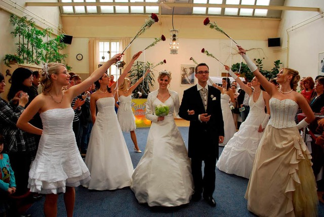 Hochzeitsmesse Weil: Alles war perfekt arrangiert.  | Foto: Dorothee Kohushlter