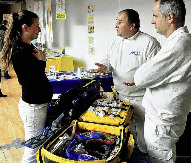 &#8222;Was bieten Sie?&#8220; Der Medizinische Dienst Ortenau stellt sich vor.  | Foto: Wolfgang Knstle