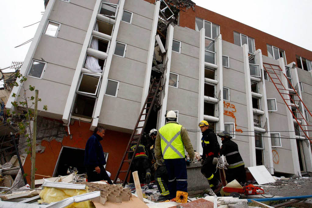 Durch das Erdbeben und die folgenden Flutwellen starben in Chile mehr als 700 Menschen.