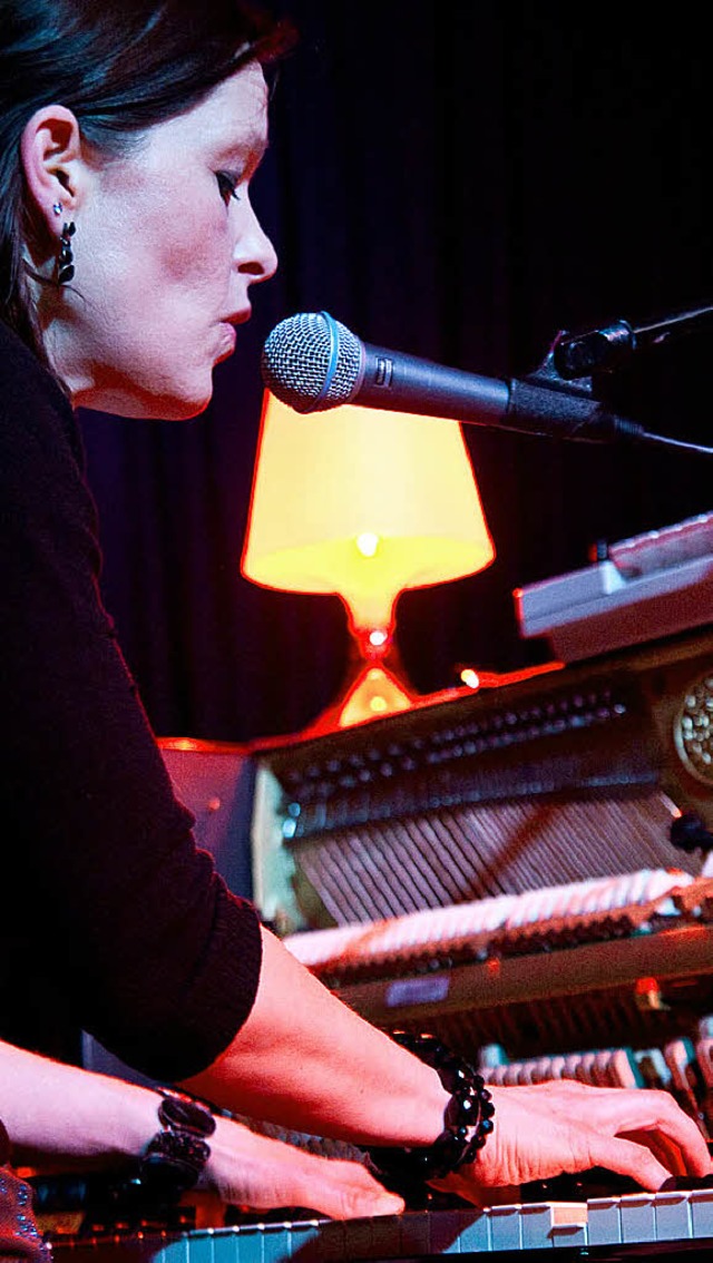 Patty Moon im Schlosskeller.    | Foto: Hagen Schnherr