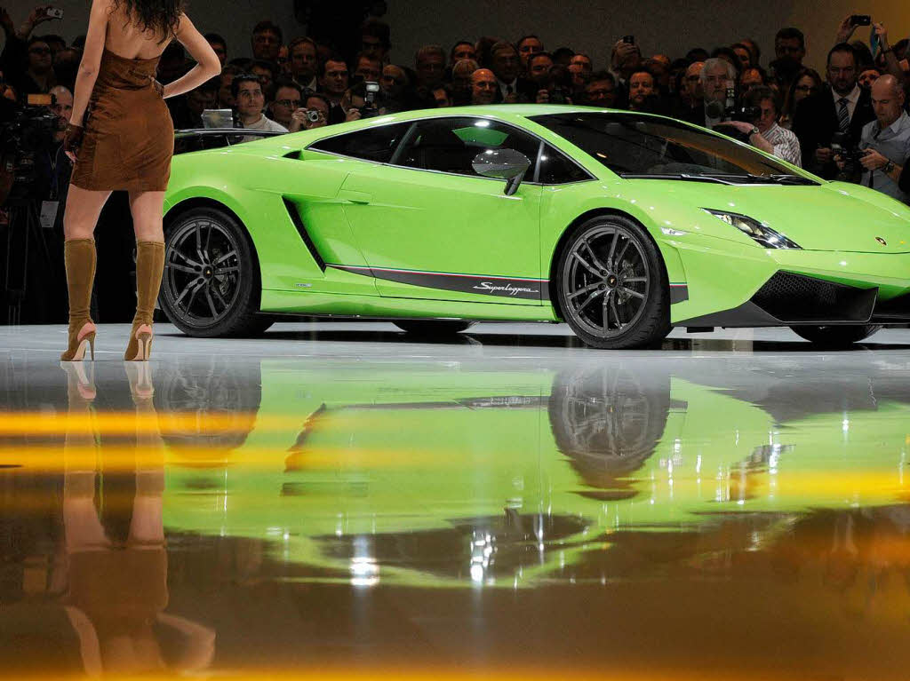 Lamborghini: Superleggera – Leichtbau: Dafr steht der Lamborghini Gallardo LP 570-4.