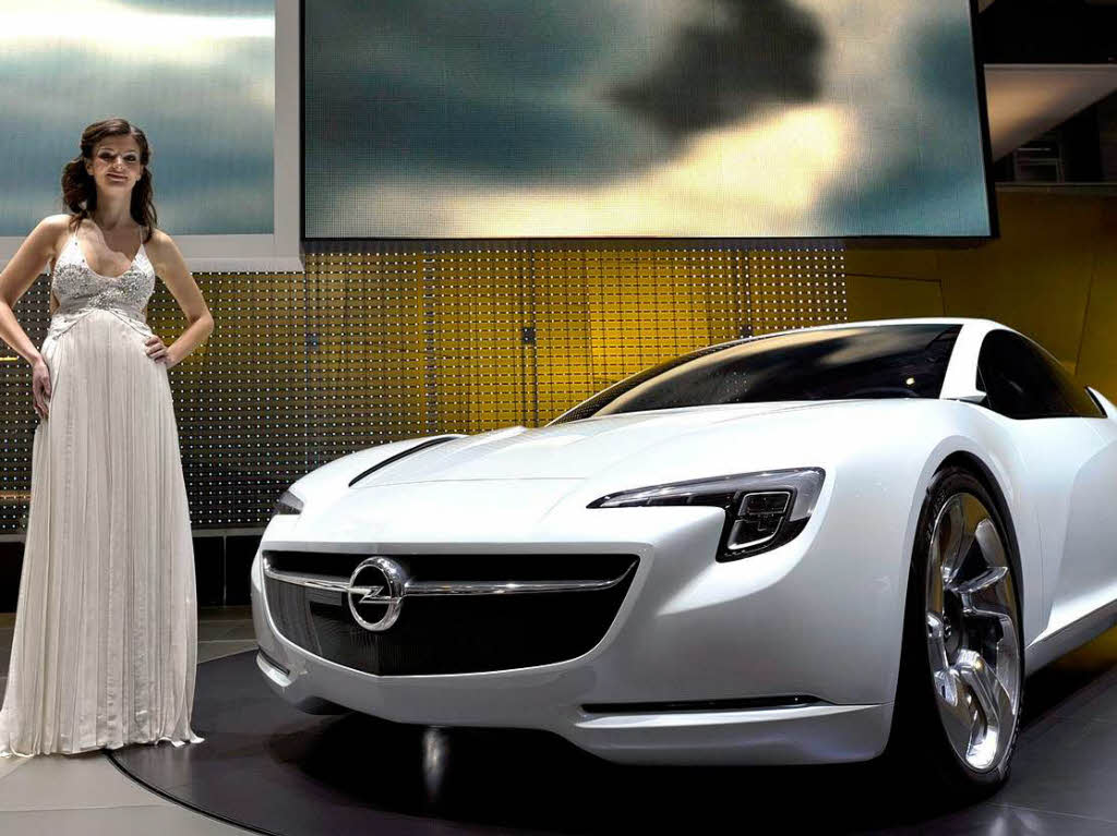 Opel: Zwischen Nostalgie und Futurismus: Das  Concept car GTE Flextreme  von Opel.