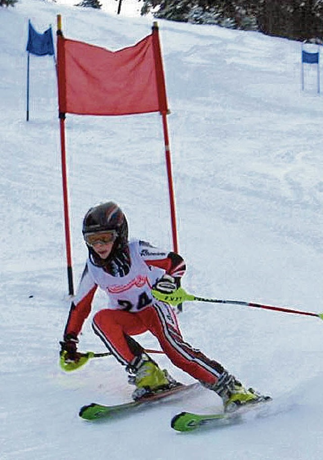 Viele &#8222;Stangenflitzer&#8220; gab...zunft Elzach am Rohrhardsberger Hang.   | Foto: Skriba