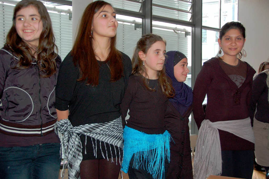 River Dance der Turnseeschule: Es gab viel Beifall fr die Akteurinnen aus Freiburg