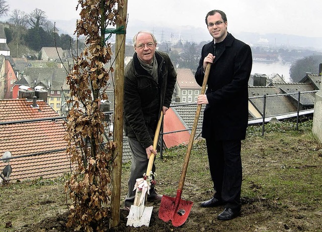 Ein Abschied und ein Jahrestag: Pfarre...er Kirche Heilig Geist in Laufenburg.   | Foto: David Lutz