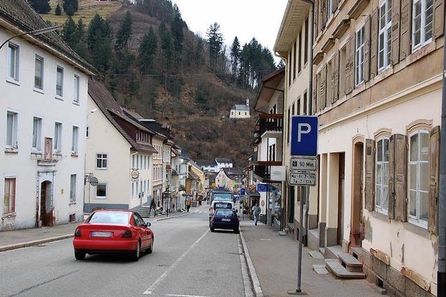 Verschwenkung in der Kirchstrae