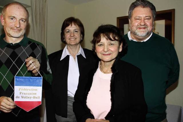 Pierre Martinie, Bettina Martinie, Hen...gen-Sanary durch die kommenden Jahre.   | Foto: Jrn kerckhoff