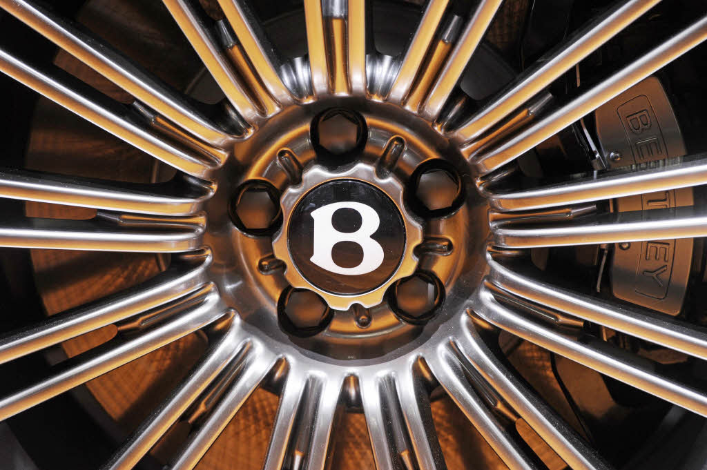 Bentley:  Beeindruckend: Die Felge des Continental Flying Spur Speed von Bentley