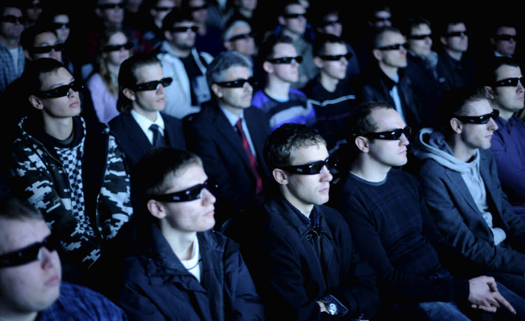 3D-Brille: Sie macht die räumliche Tiefenwirkung sichtbar. 3D-Brille: Sie macht die räumliche Tiefenwirkung sichtbar.
