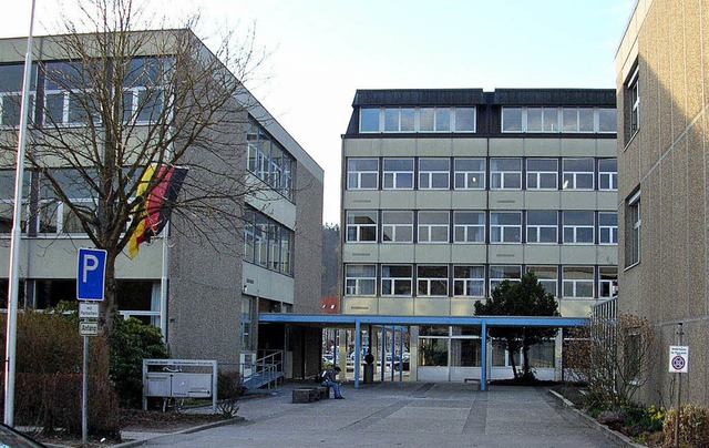 Blick auf das Schopfheimer Berufsschulzentrum von der Schwarzwaldstrae her   | Foto: BZ