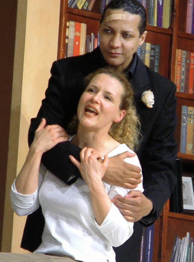 Anja Schiffel als Susan und Francis C. Winter als Peter   | Foto: R. Frey