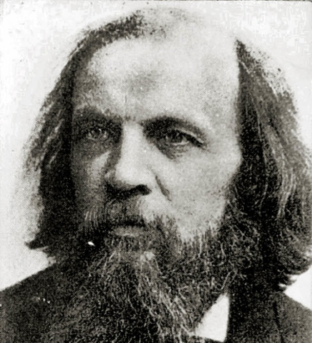 Dmitri Mendelejew   | Foto: bz