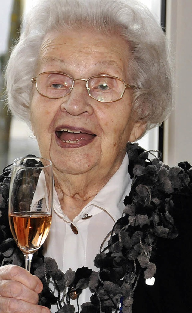 Emmi Schmalz feiert ihren 106. Geburtstag.  | Foto: mnch