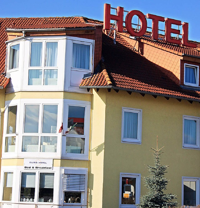 Das Euro-Hotel in Grafenhausen wurde f...neider in seiner Stellungnahme betont.  | Foto: Sandra Decoux-Kone