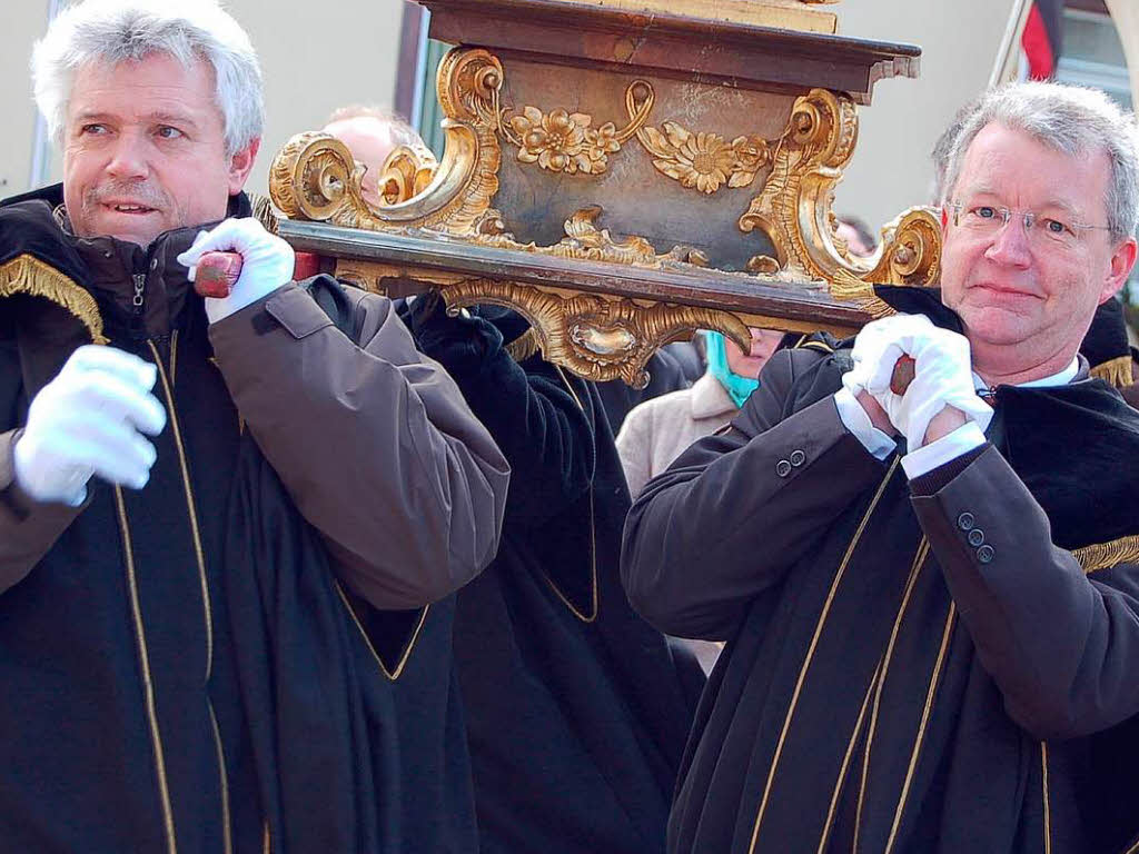 Impressionen vom Fridolinsfest am Sonntag in Bad Sckingen zu Ehren des Kirchenpatrons St. Fridolin.