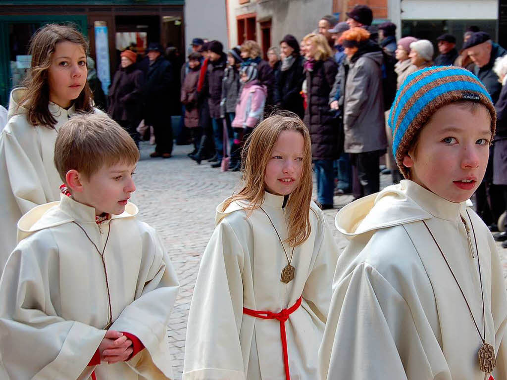 Impressionen vom Fridolinsfest am Sonntag in Bad Sckingen zu Ehren des Kirchenpatrons St. Fridolin.