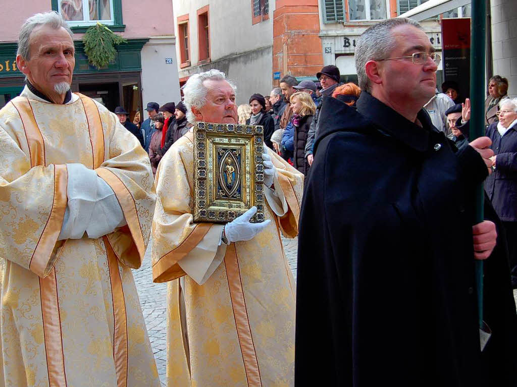 Impressionen vom Fridolinsfest am Sonntag in Bad Sckingen zu Ehren des Kirchenpatrons St. Fridolin.