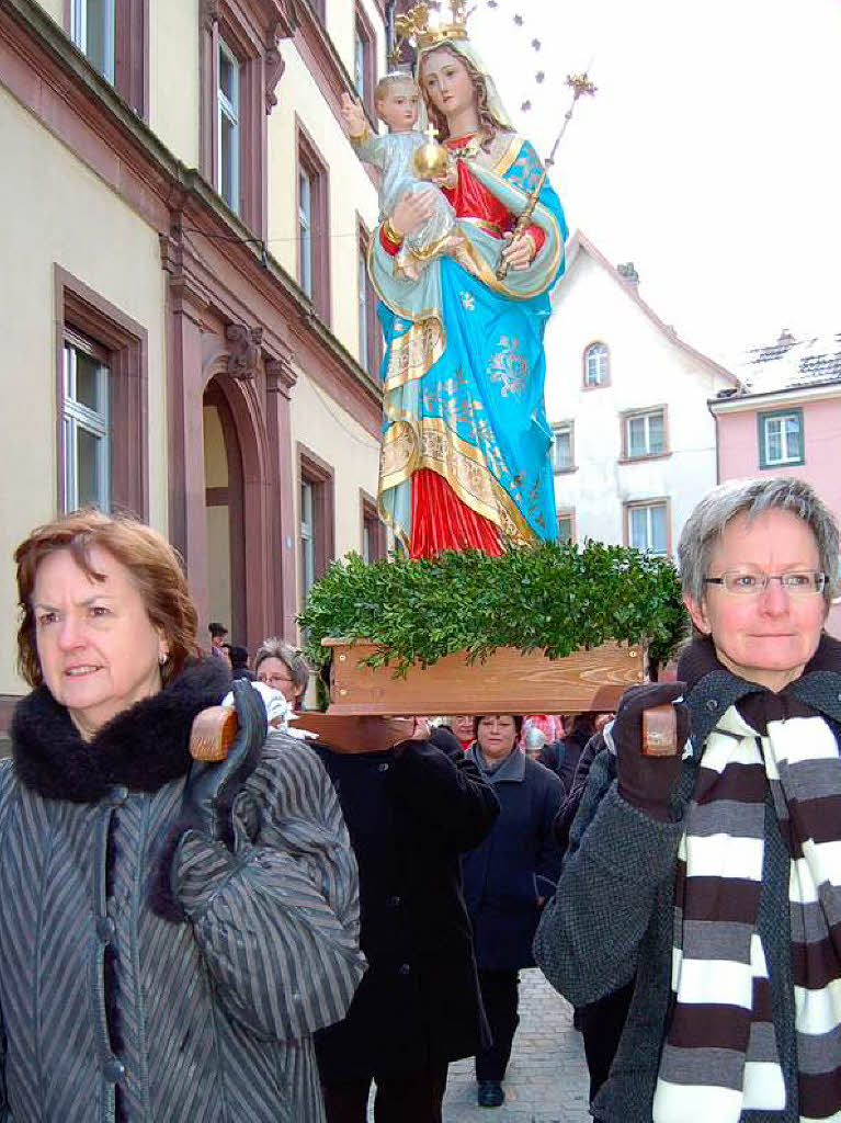 Impressionen vom Fridolinsfest am Sonntag in Bad Sckingen zu Ehren des Kirchenpatrons St. Fridolin.