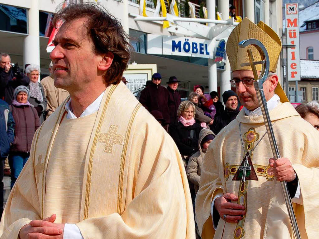 Impressionen vom Fridolinsfest am Sonntag in Bad Sckingen zu Ehren des Kirchenpatrons St. Fridolin.