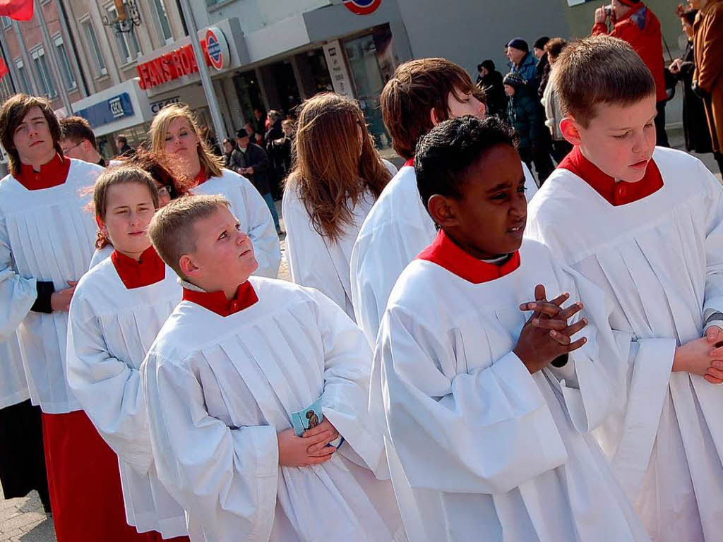 Impressionen vom Fridolinsfest am Sonntag in Bad Sckingen zu Ehren des Kirchenpatrons St. Fridolin.