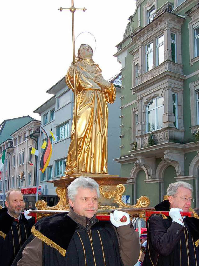 Impressionen vom Fridolinsfest am Sonntag in Bad Sckingen zu Ehren des Kirchenpatrons St. Fridolin.