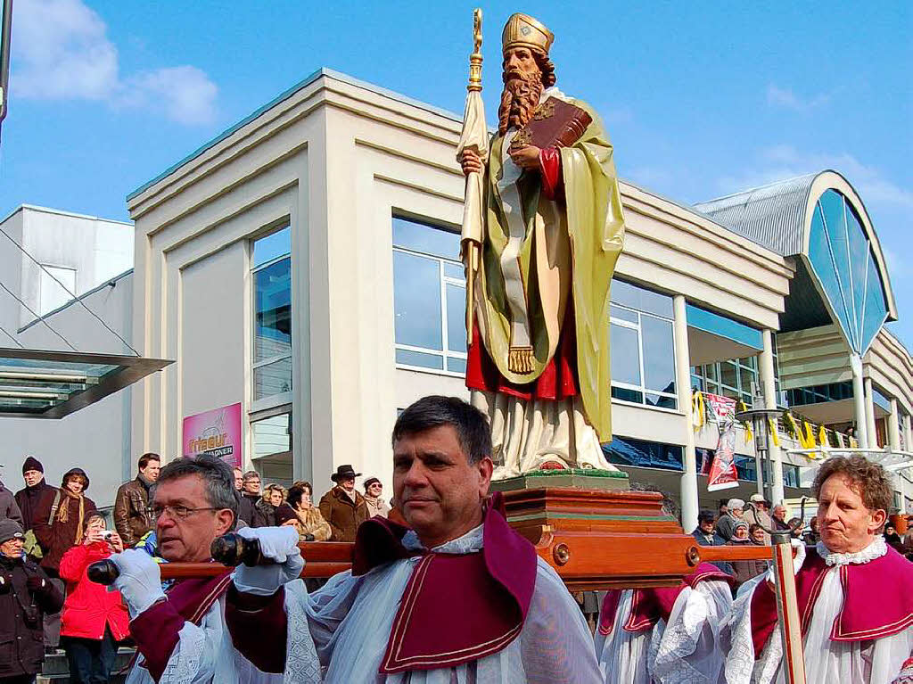 Impressionen vom Fridolinsfest am Sonntag in Bad Sckingen zu Ehren des Kirchenpatrons St. Fridolin.