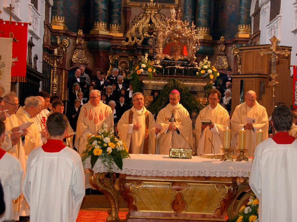 Impressionen vom Fridolinsfest am Sonntag in Bad Sckingen zu Ehren des Kirchenpatrons St. Fridolin.