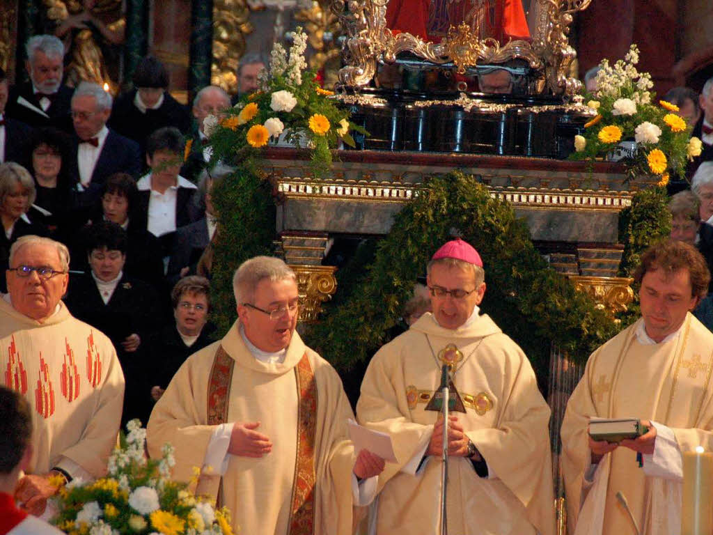 Impressionen vom Fridolinsfest am Sonntag in Bad Sckingen zu Ehren des Kirchenpatrons St. Fridolin.