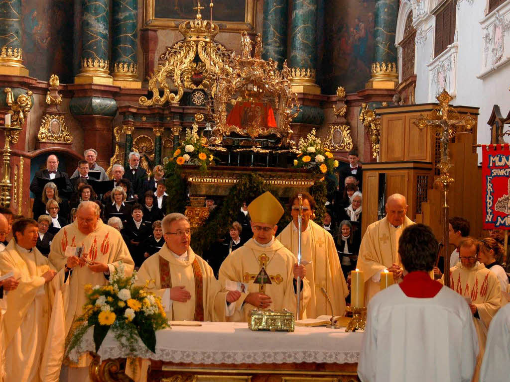 Impressionen vom Fridolinsfest am Sonntag in Bad Sckingen zu Ehren des Kirchenpatrons St. Fridolin.