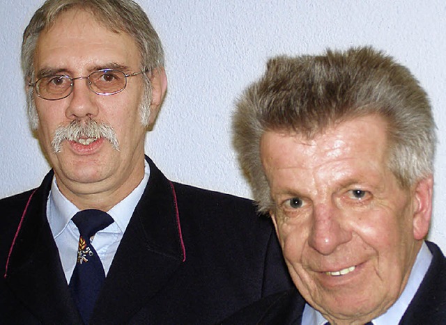 Bernhard Prll (links) und Otmar Wehrle   | Foto: liane schilling