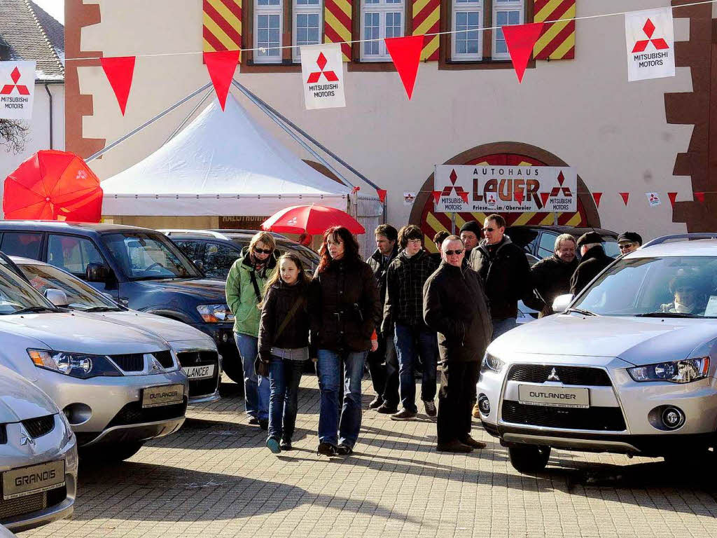 Die Gebrauchtwagenausstellung 