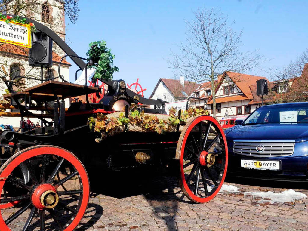 Die Gebrauchtwagenausstellung 