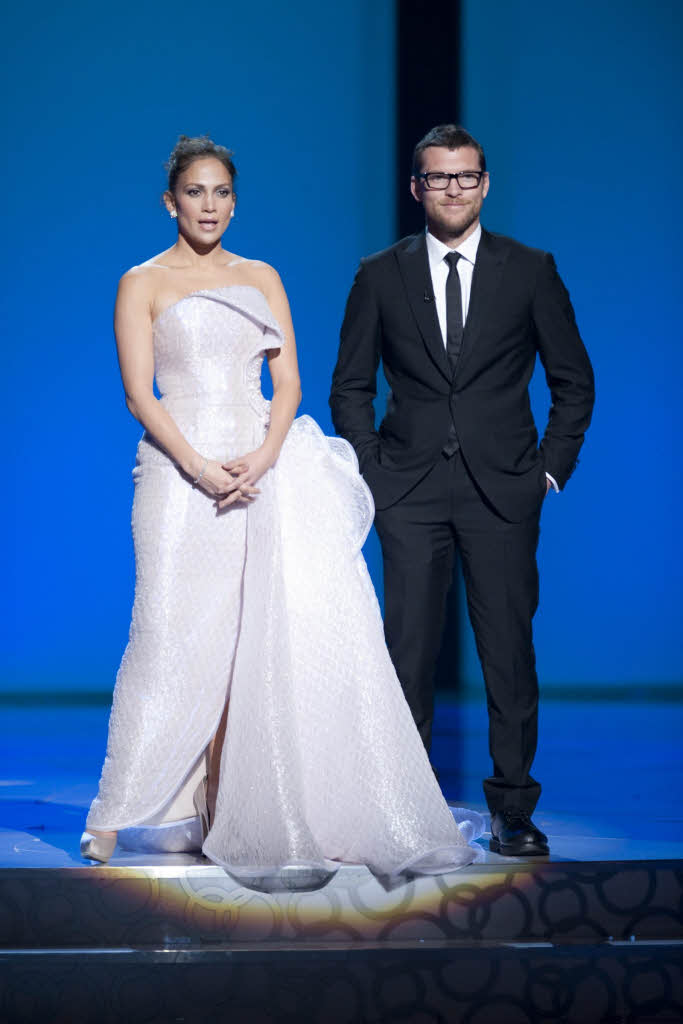 Die Schauspielerin und Sngerin  Jennifer Lopez und der Schauspieler  Sam Worthington
