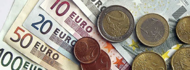Viel, viel Geld msste ein Europische... kriselnden Euroland beispringen soll.  | Foto: Fotolia.com/fux