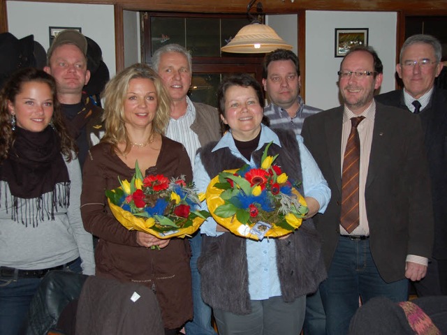 Vorstand AGL:.  Mariella Ruthart, Olaf...dams, Hans-Joachim Wipfler, Bernd Blum  | Foto: Sylvia-Karina Jahn