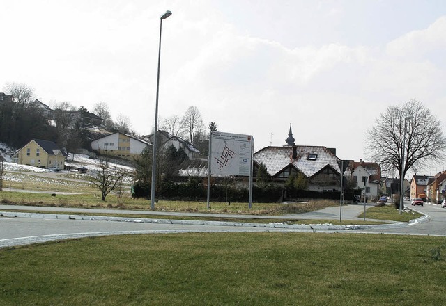 Am Ortseingang soll das Gesundheitszentrum entstehen.  | Foto: heidi fssel