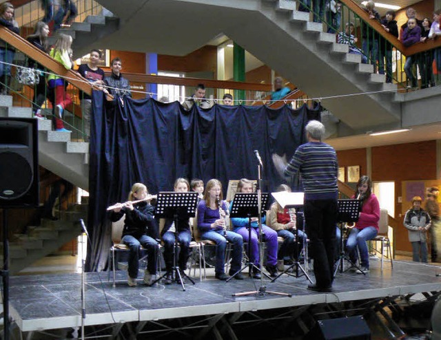 Gut besucht war am Mittwoch der Schnup...n der August-Macke-Schule in Kandern.   | Foto: Schule/Jacob