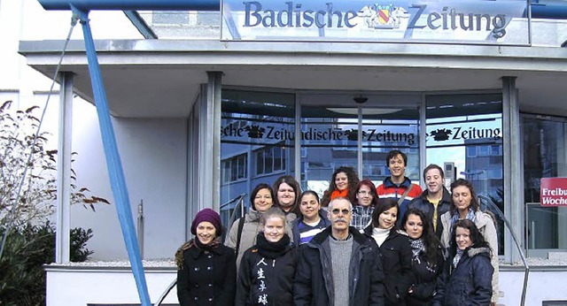 Die U25-Jugendgruppe  besuchte die  Ba...e Ifas-GmbH der  Arge Emmendingen an.   | Foto: Privat