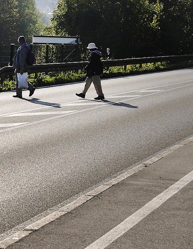 Die Vorschlge der Straenbaubehrde z... 34 werfen in Karsau noch Fragen auf.   | Foto: Archiv